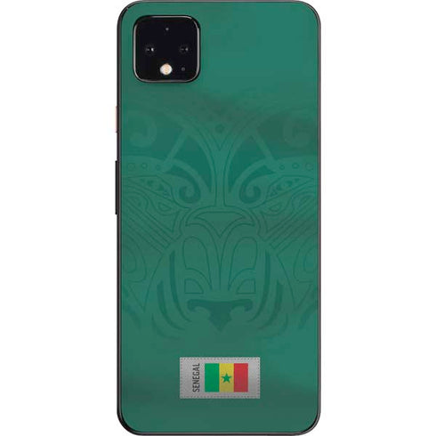 Senegal Soccer Flag Google Pixel 4 XL Skin